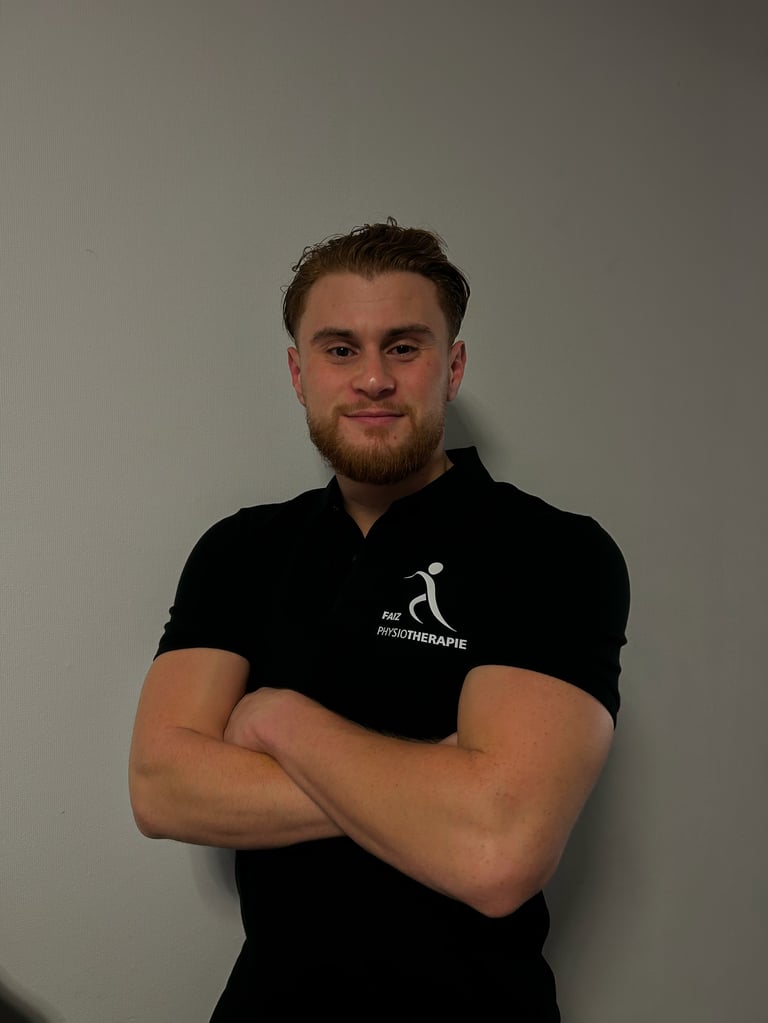 Professioneller Therapeut bei der Arbeit